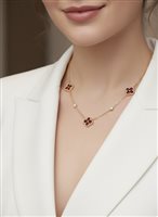 Collier Ultima Edizione Femme tiffany in Argent CAO4461-ROSSO-GIALLO - CAO4461-ROSSO-GIALLO